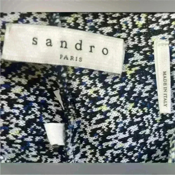 Sandro Paris- High Waisted Flared Skirt- Multi-Colored- Size Small EUC! - Picture 8 of 9